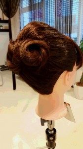 ヘアアップ、アレンジ♪