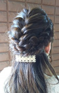 結婚式ヘアアップ♪